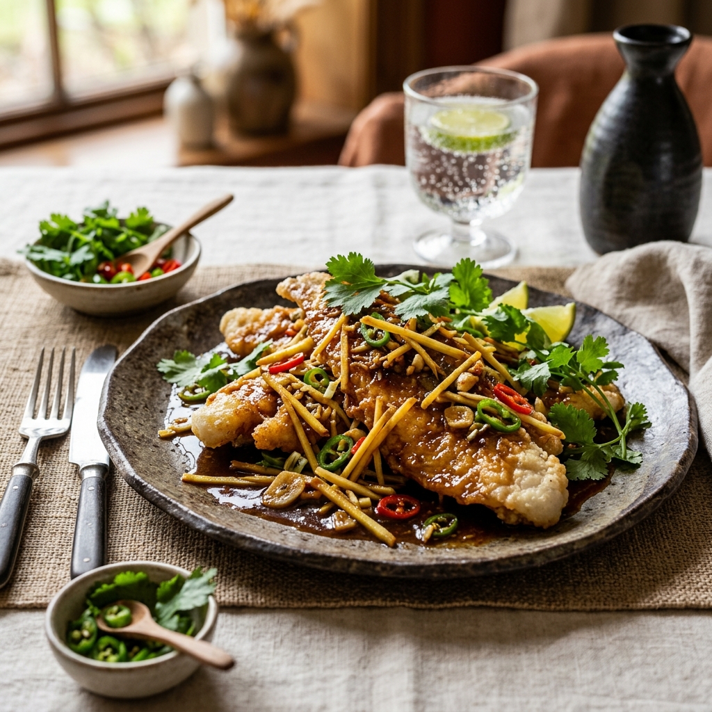 Crispy Ginger Fish