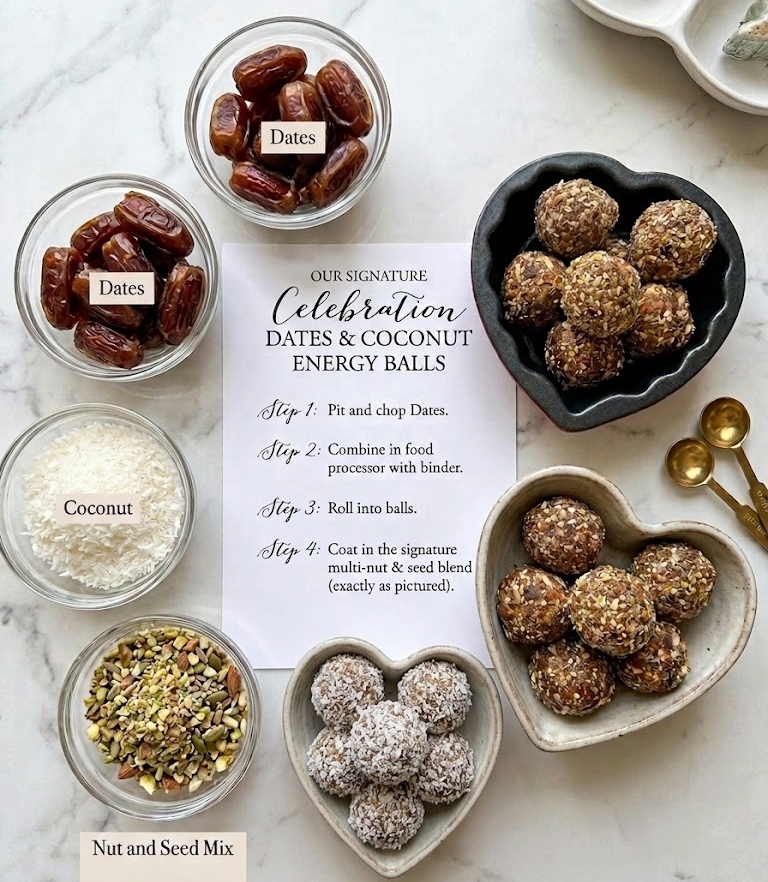 Dates & Coconut Energy Balls