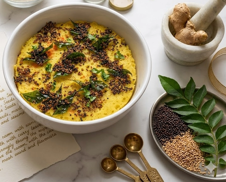 Instant Rava Dhokla